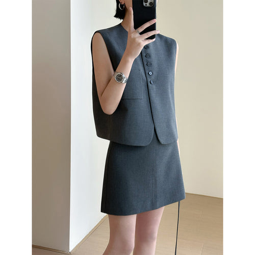 Damen Modisches Blazer-Kleid-Set Shop Nory