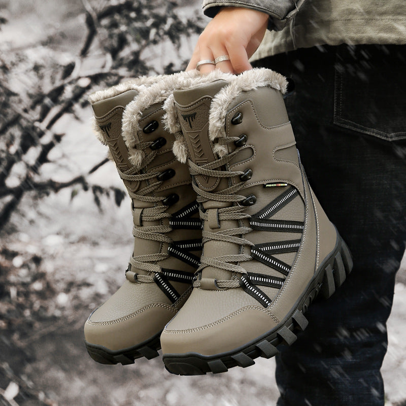 Damen Winterboots mit isolierendem Innenfutter und rutschfester Sohle