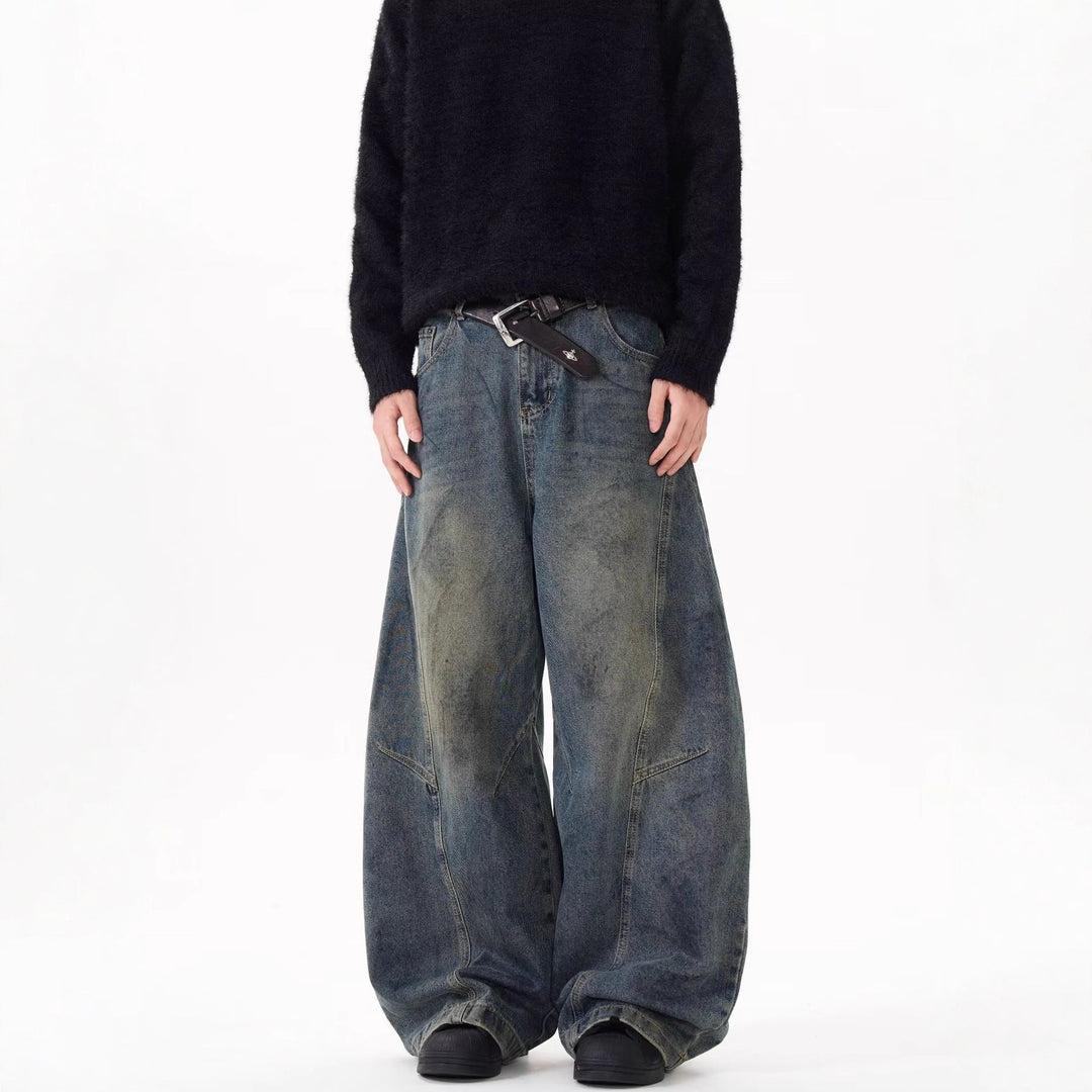 Damen Weitgeschnittene Hochbundjeans Shop Nory