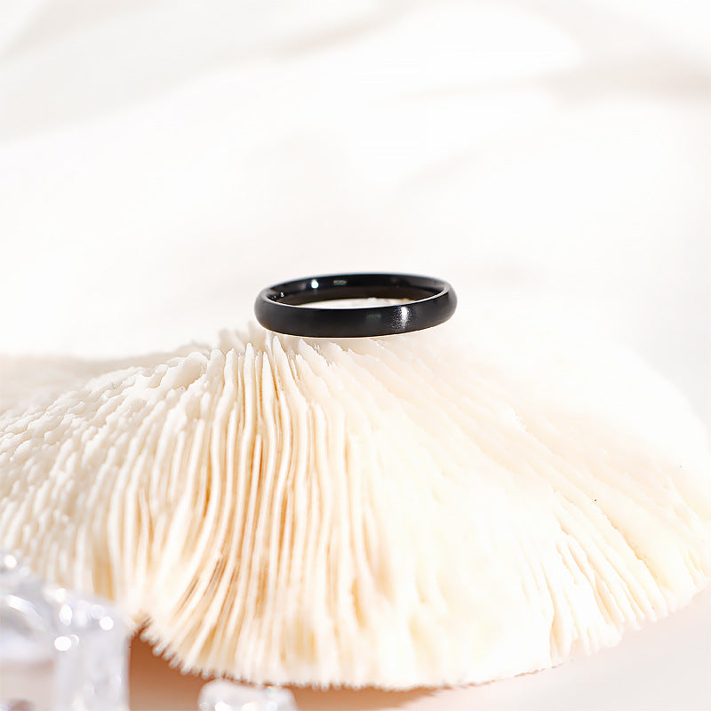 Damen filigraner Ring mit glänzendem Finish Shop Nory