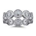 Damen Verlobungsring Set mit exquisiter Diamantfassung und feiner Zirkonia-Verzierung Shop Nory