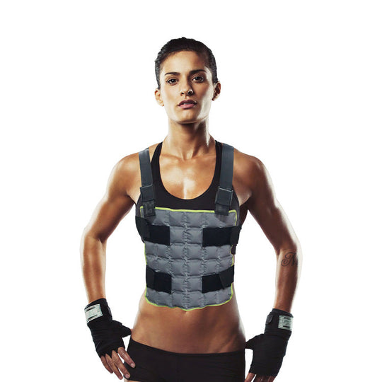 Damen nan verstellbare Gewichtsweste für Functional Training mit Klettverschluss und gepolsterten Schultergurten