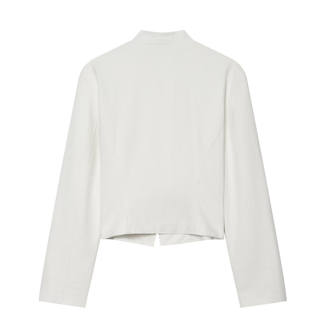 Damen Kurzblazer im Husarenstil mit Kordelschlaufen und Messingknöpfen Shop Nory