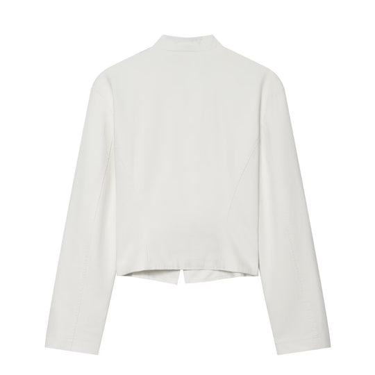 Damen Kurzblazer im Husarenstil mit Kordelschlaufen und Messingknöpfen Shop Nory