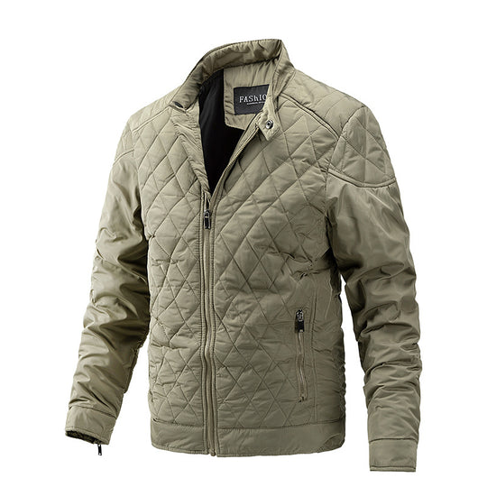 Herren gesteppte leichte Übergangsjacke mit Stehkragen Shop Nory