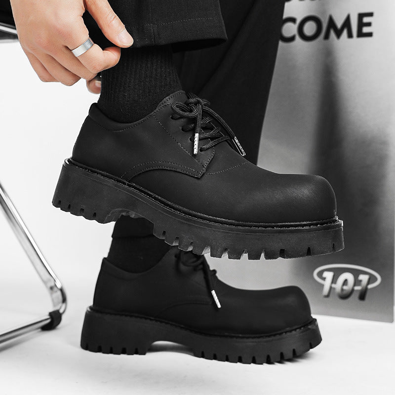 Herren derb geschnürte Stiefel Shopnory