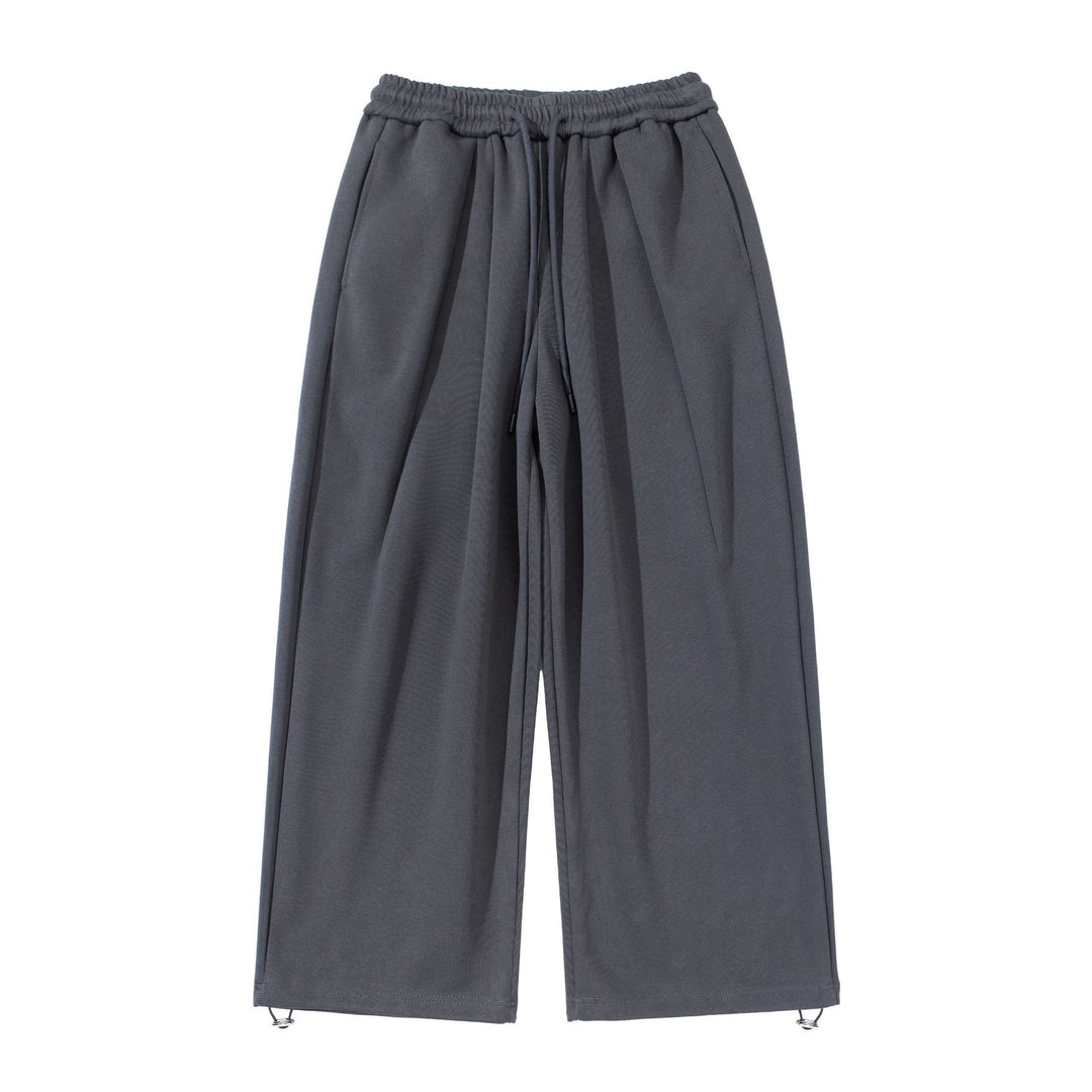 Unisex Weite Cropped Jogginghose mit Tunnelzugbund, Eingrifftaschen und verstellbarem Saum Shop Nory