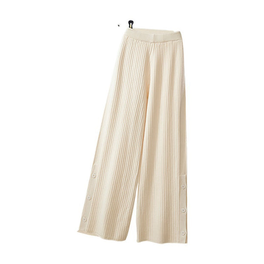 Damen Elegante und bequeme Rippstrickhose Shop Nory