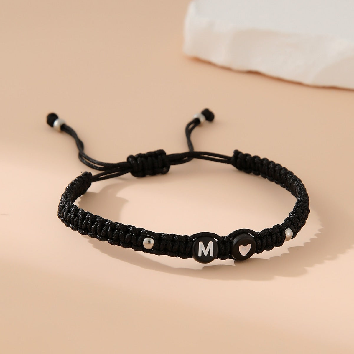 Damen Freundschaftsarmband mit personalisierbarem Charme Shop Nory