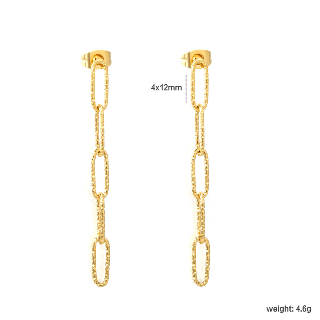 Damen Hängende Ohrringe mit Ägyptischem Muschel-Design aus hochwertigem Edelstahl Shop Nory