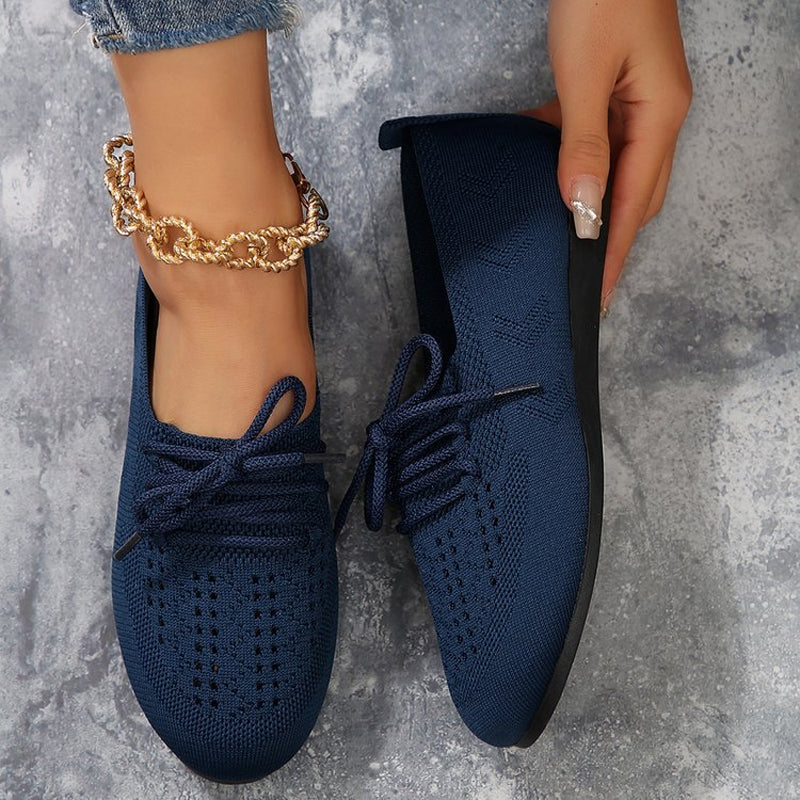 Lässige Flache Mesh Schuhe Shopnory