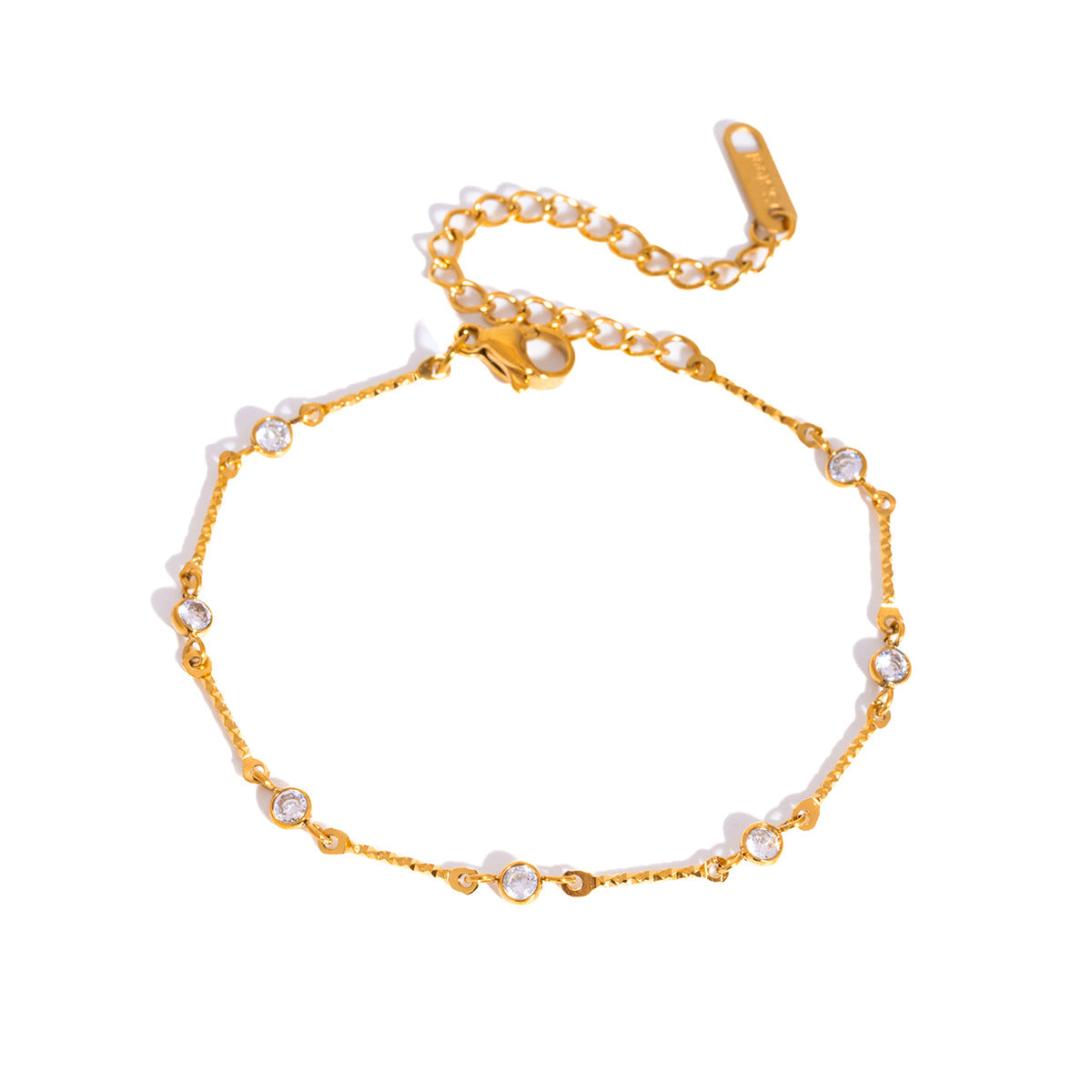 Damen filigranes Armband mit funkelnden Zirkonia Shop Nory