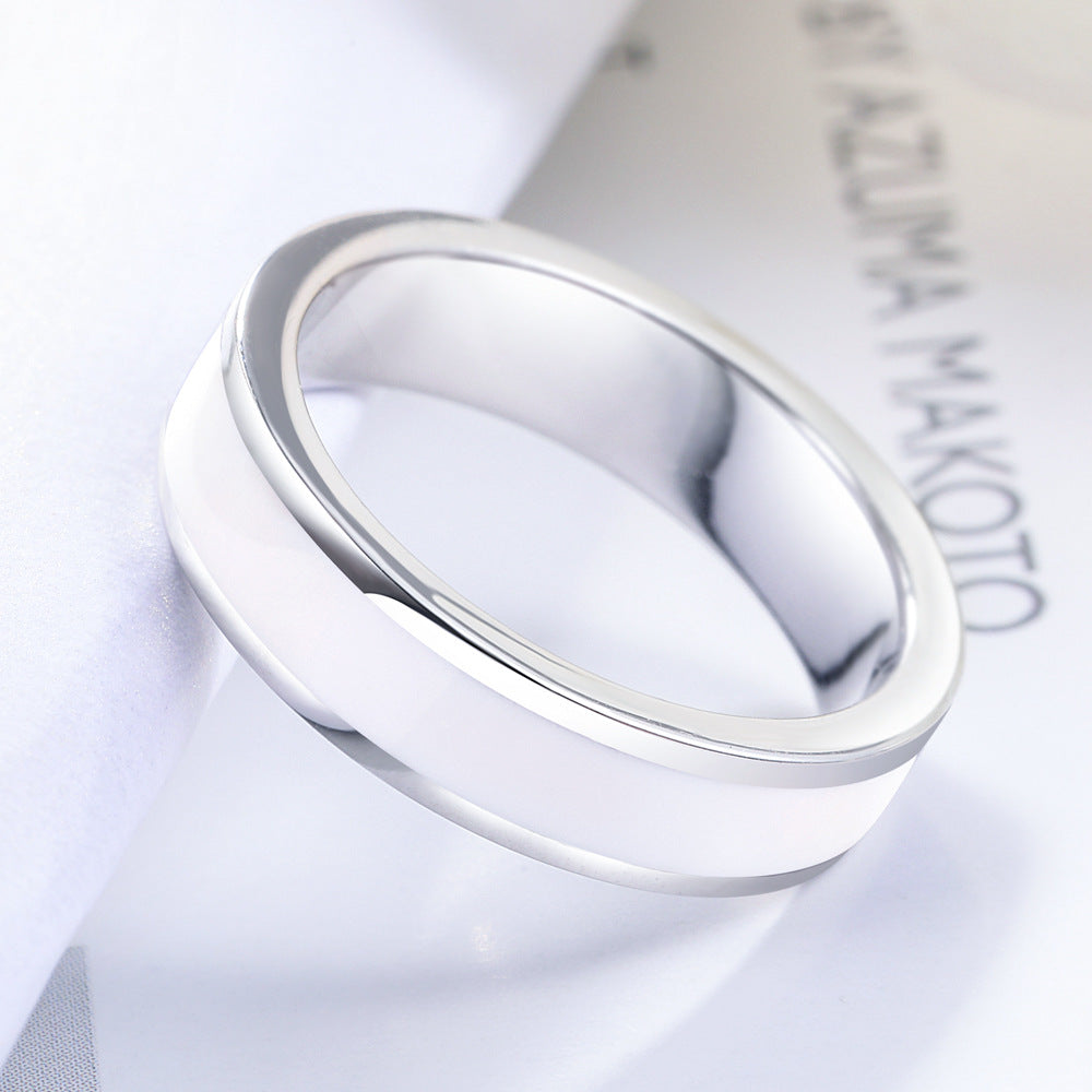 Damen Moderner Ring mit elegantem Design und glänzender Oberfläche Shop Nory