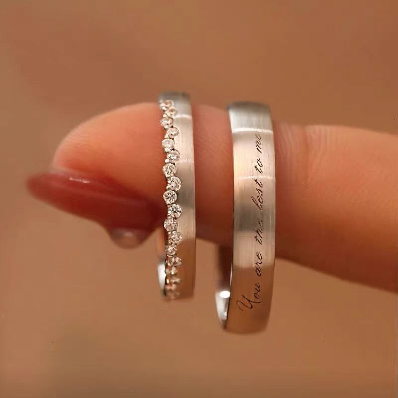 Damen Ring mit inspirierender Gravur und elegantem Design Shop Nory
