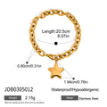 Damen Armband mit sternförmigem Anhänger aus hypoallergenem Edelstahl Shop Nory