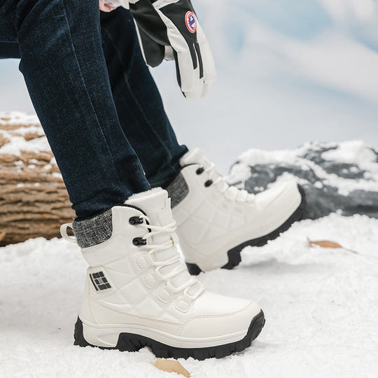 Herren Winterboots mit isolierendem Innenfutter und rutschfester Sohle