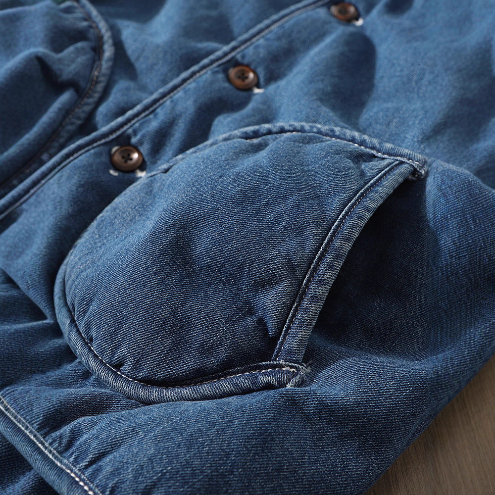 Herren Übergangsjacke mit Knopfverschluss Shop Nory