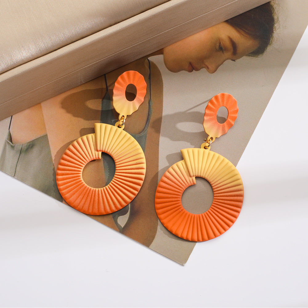 Damen Modische Ohrringe mit geometrischem Design Shop Nory