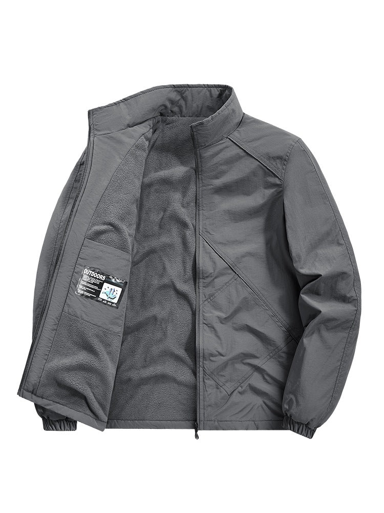 Herren Leichte Übergangsjacke mit Fleece-Futter Shop Nory