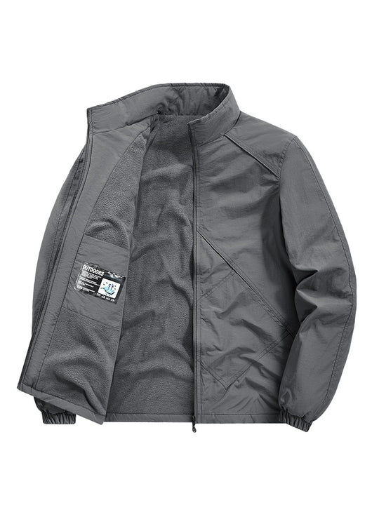 Herren Leichte Übergangsjacke mit Fleece-Futter Shop Nory