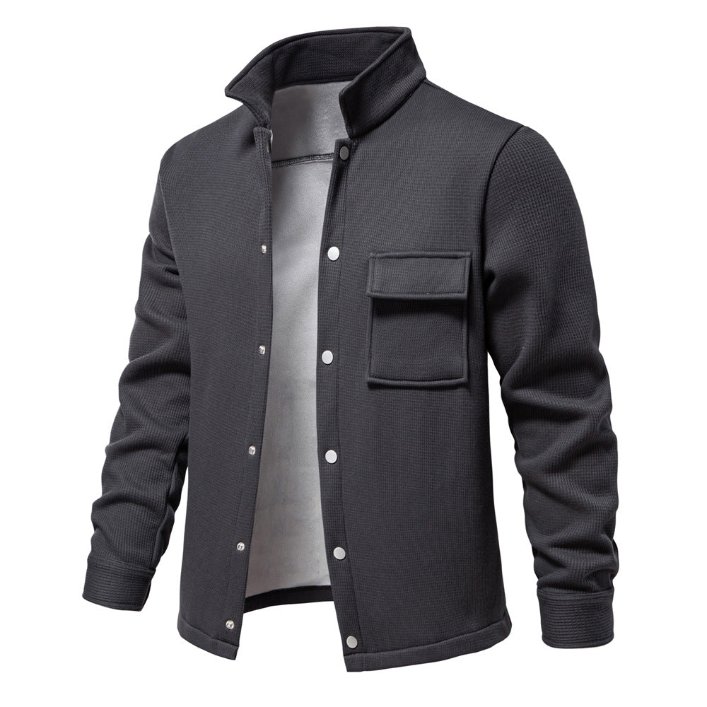 Herren Schulterjacke aus hochwertigem Thermostoff