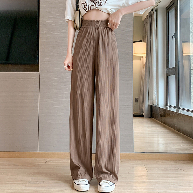 Damen Plissierte Weite Hosen Shop Nory
