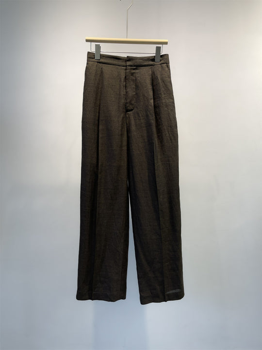 Damen Maßgeschneiderte Weite Leinenhosen Shop Nory 1787623024