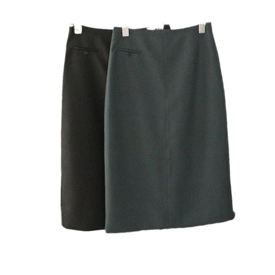 Damen Eleganter Midirock mit schicker Schlitzdetail Shop Nory