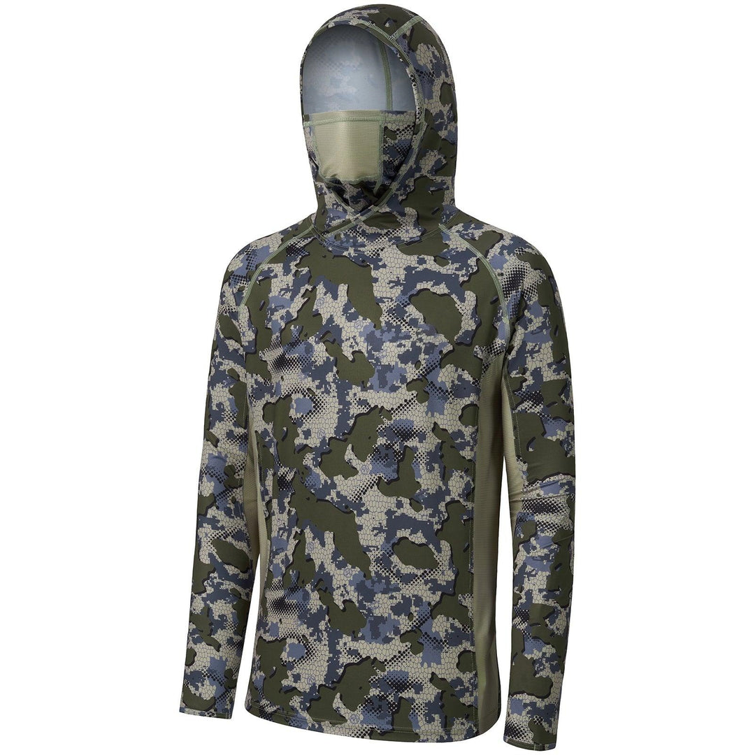 Herren Funktionales Kapuzenshirt mit UV-Schutz