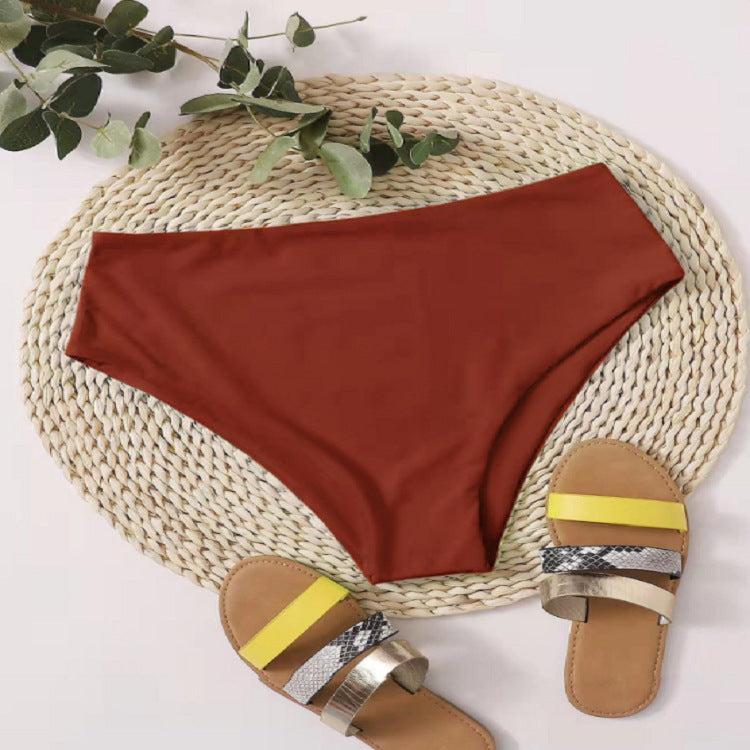 Damen Hochgeschnittener Bikini-Slip