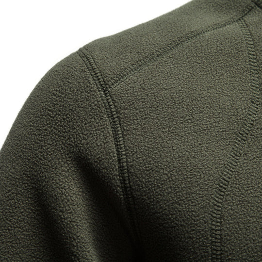 Herren Outdoor-Fleecejacke mit Stehkragen und Reißverschluss-Brusttasche Shop Nory