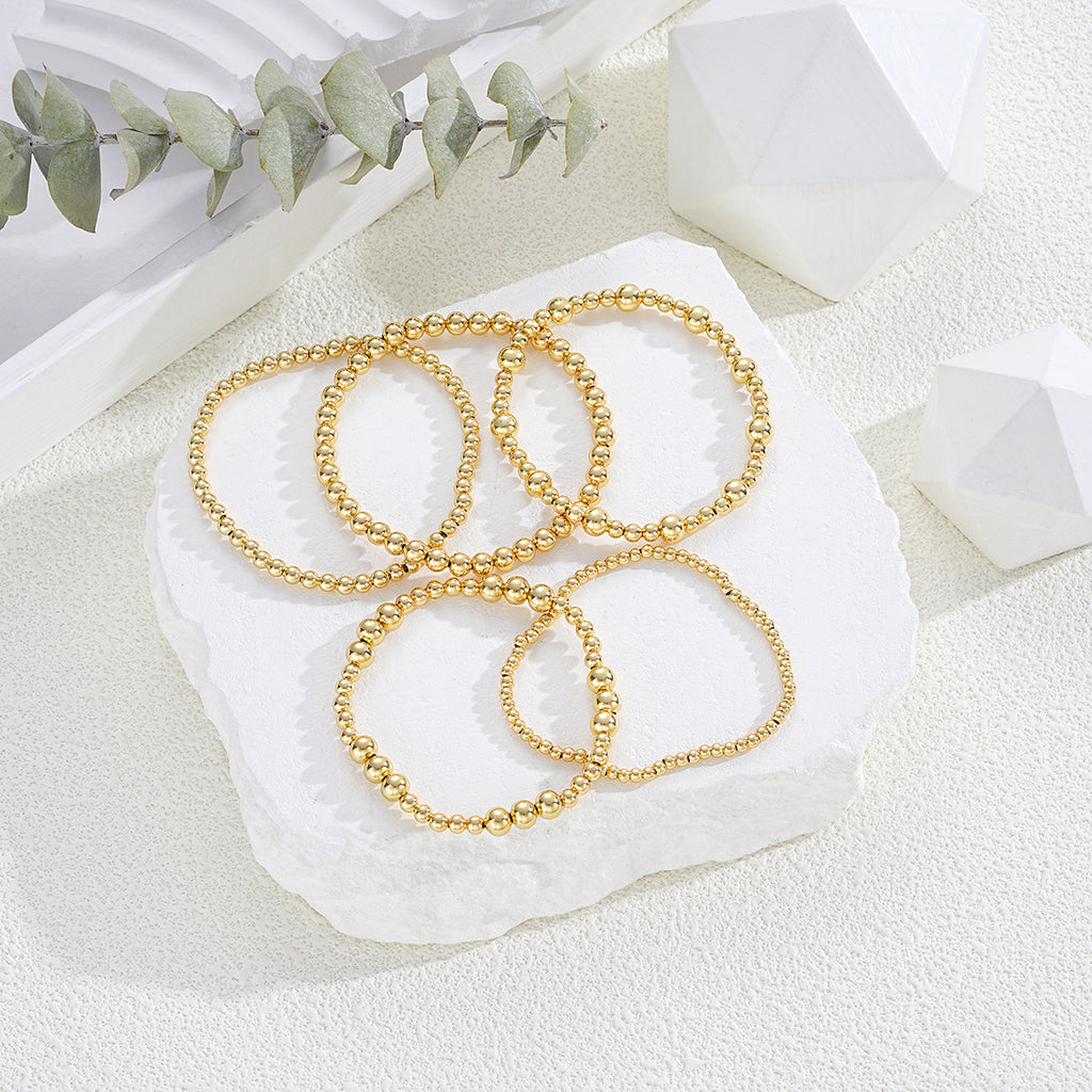 Damen Armreif-Set mit elegantem Kugeldesign Shop Nory