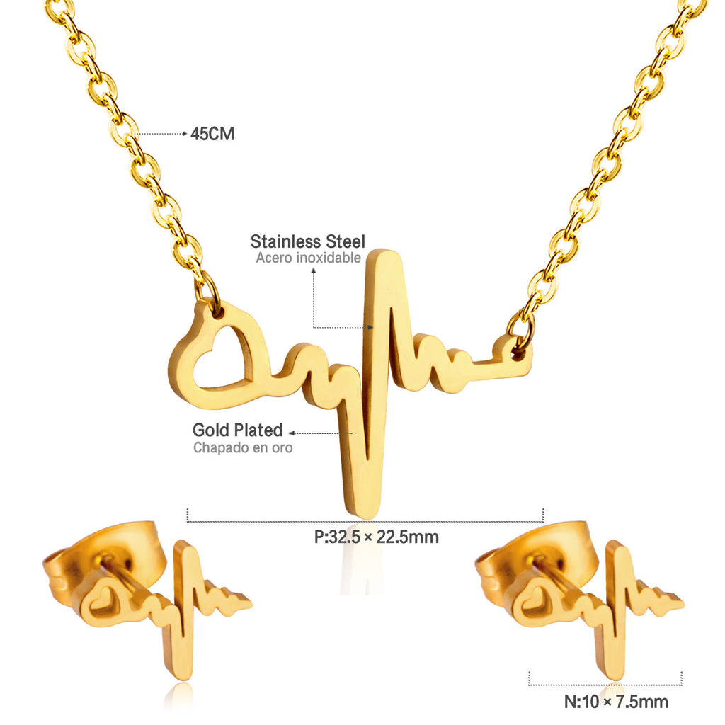 Damen Schmuckset mit verspieltem Schleifen-Motiv Shop Nory