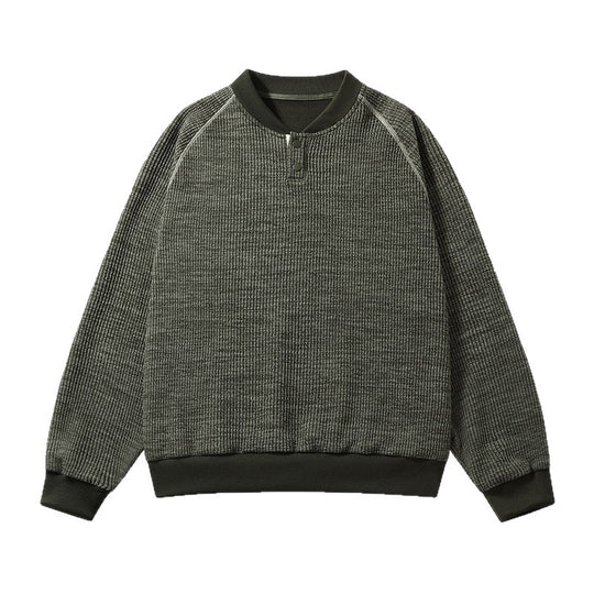 Herren Bequemer Sweater mit Stehkragen Shop Nory