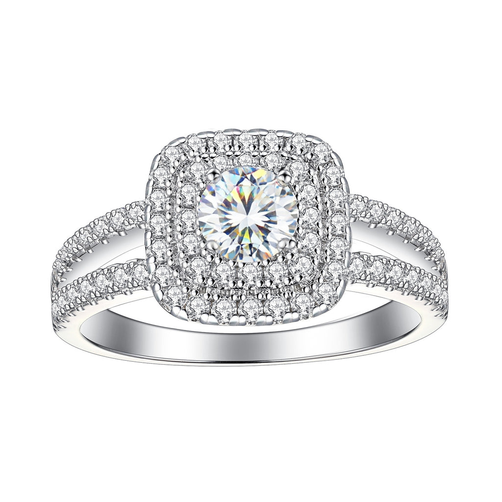 Damen Eternityring mit funkelndem Zirkonia-Besatz Shop Nory