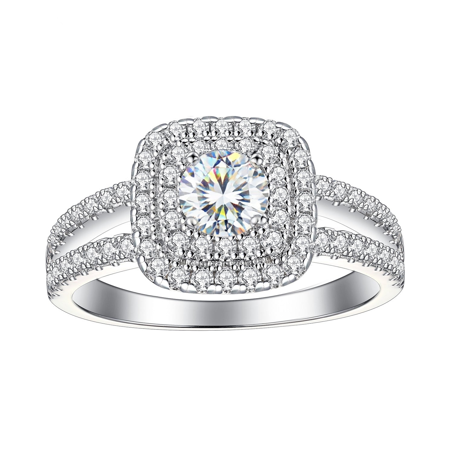 Damen Eternityring mit funkelndem Zirkonia-Besatz Shop Nory