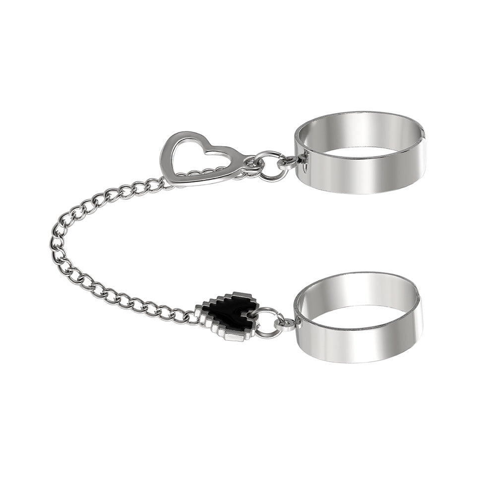 Damen modischer Ring mit verspieltem Schmetterlingsdesign und funkelndem Element Shop Nory