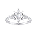 Damenring mit extravagantem Stern-Design und funkelndem Zirkonia-Besatz Shop Nory