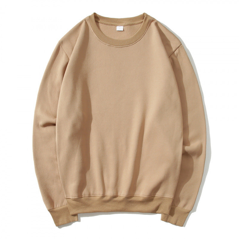 Damen Sweatshirt aus weichem Fleece-Material mit klassischem Rundhalsausschnitt Shopnory
