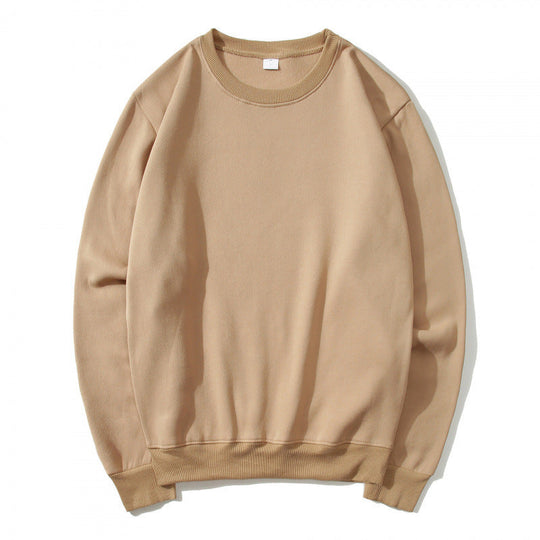 Damen Sweatshirt aus weichem Fleece-Material mit klassischem Rundhalsausschnitt Shopnory