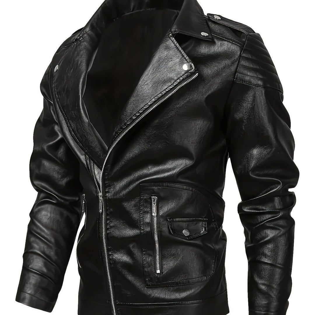 Herren Biker-Lederjacke Shop Nory