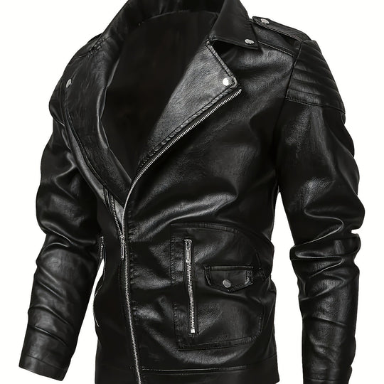 Herren Biker-Lederjacke Shop Nory