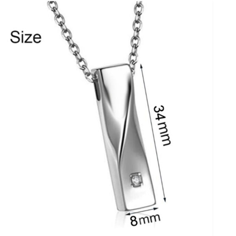 Damen eleganter Medaillon-Anhänger mit funkelndem Zirkon Shop Nory