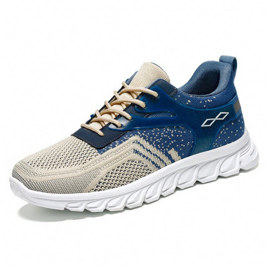 Herren nan flexibler Mesh-Running-Sneaker mit geformter Memory-Fußsohle und stoßdämpfender Wellenlaufsohle Shop Nory