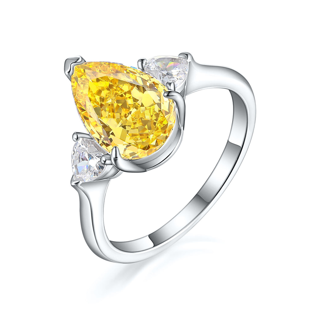Damen Verlobungsring mit luxuriösem Zirkonia-Halo und filigranem Design Shop Nory