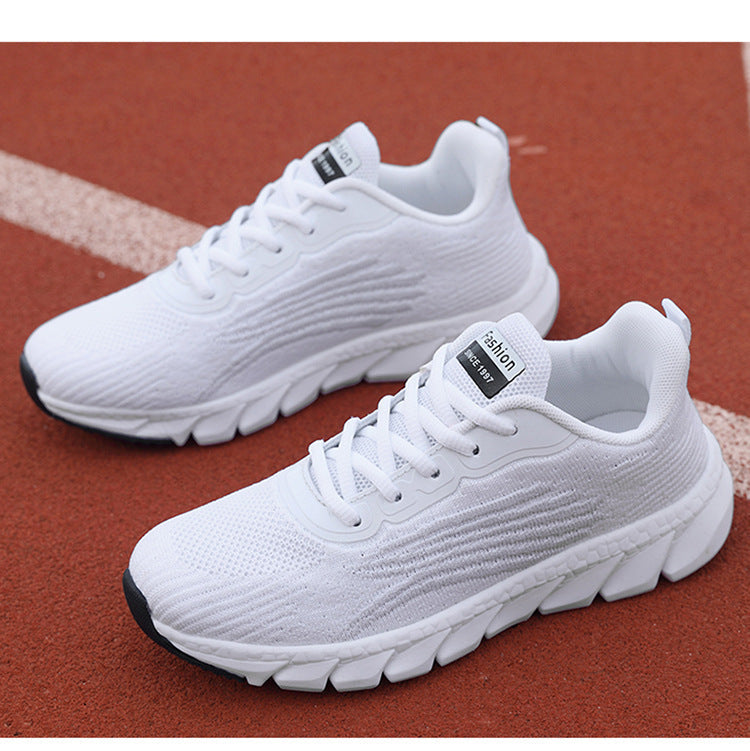 Herren Laufschuhe mit atmungsaktivem Obermaterial und stoßdämpfender Sohle