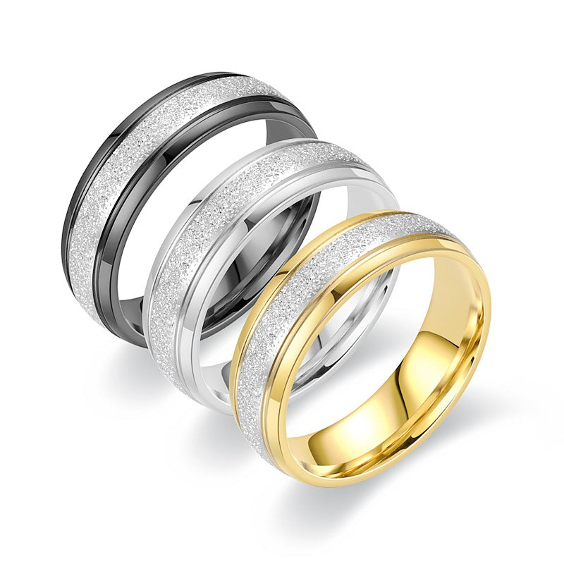 Herren Ring mit eleganter, strukturierter Oberfläche und funkelndem Akzent Shop Nory