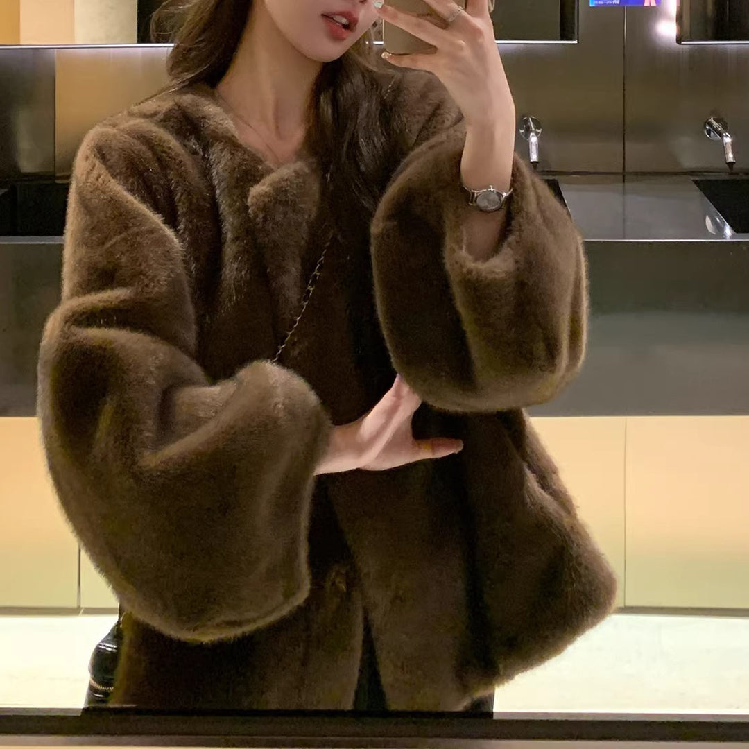 Damen Modischer Oversized-Pullover Shop Nory