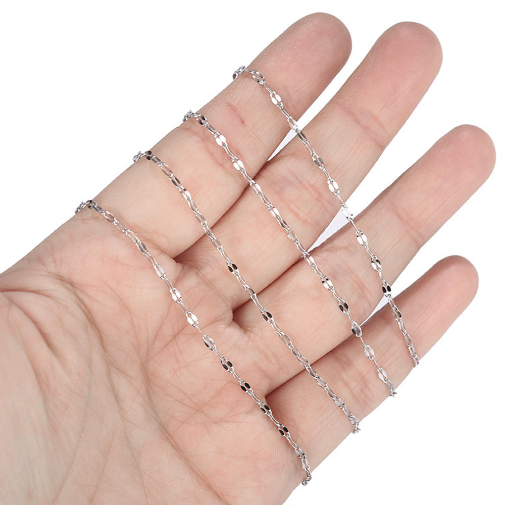 Damen hochwertige Gliederkette aus vergoldetem Edelstahl Shop Nory