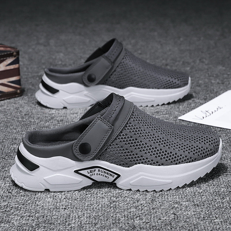 Damen Atmungsaktive Clogs mit rutschfester Sohle und flexiblem Obermaterial